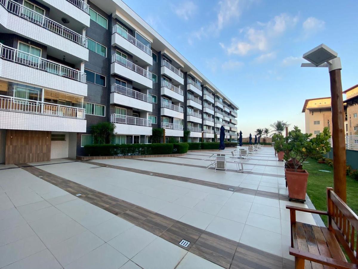 Apto Vista Mar E Pe Na Areia No Beach Way A 300M Do Beach Park Aquiraz Bagian luar foto