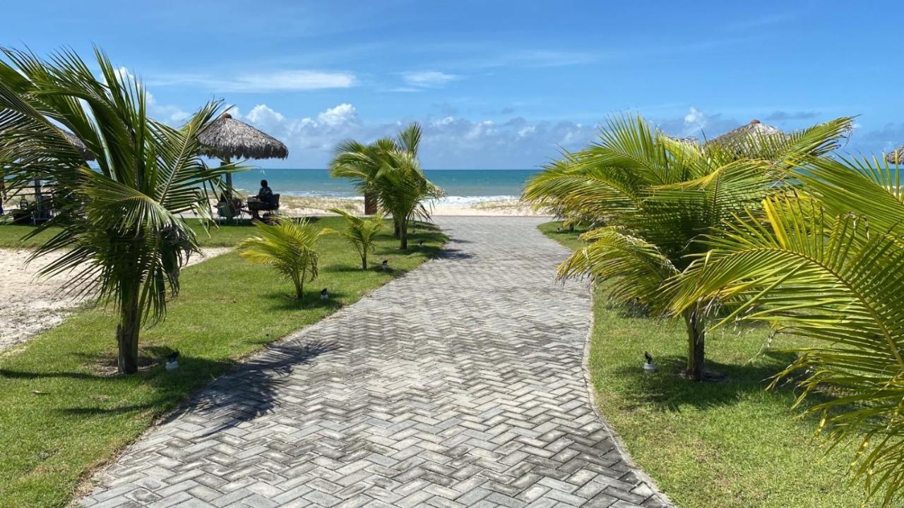 Apto Vista Mar E Pe Na Areia No Beach Way A 300M Do Beach Park Aquiraz Bagian luar foto